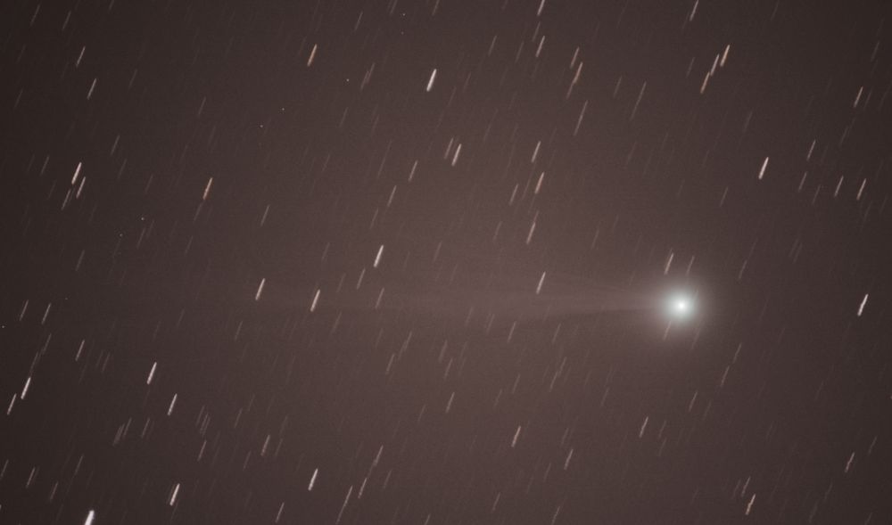 Kometa C/2014 Q2 (Lovejoy); foto: Mirek Dočekal